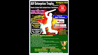 Alif Enterprises Trophy | Kondgaon 2024 Season -1 | Day 1