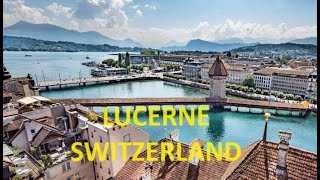 Lucerne on Lake Lucerne - Switzerland