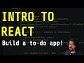 Intro to React - Build a Todo App