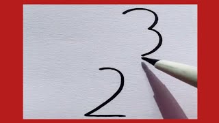 طريقة رسم قرد بالأرقام للمبتدئين/تعلم الرسم بسهولة/easy drawing by numbers