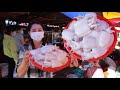 Market Show - Buy Cuttlefish For My Recipe - Cuttlefish Noodle Soup Cooking - Cooking With Sros