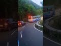 tnstc negotiating at kodai high ranges. ashokleyland tnstc bus buslover tamilnadu kodaikanal