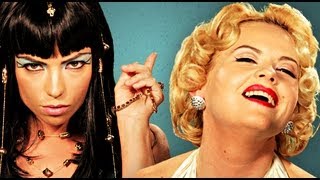Cleopatra vs Marilyn Monroe. Epic Rap Battles of History