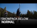 California Snowpack Below Normal With Wet Season Ending