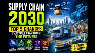 The Future of Supply Chain: Top 5 Trends by 2030. #SupplyChain #Logistics #Blockchain #2030Trends