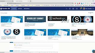 Accessing Schoology \u0026 Creating a Practice Course