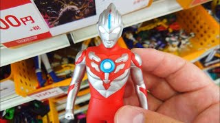 トイプラネット100円コーナー レアなウルトラマンソフビも発見⁉︎Toy hunt japan ultraman kamenrider/mainan jepang【咸蛋超人】