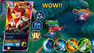 LAYLA BEST 1 HIT BUILD 2025!!🤯BUILD TOP 1 GLOBAL LAYLA ~ MLBB