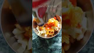 #27 Lays Bhel Recipe 😍|  No Bake Recipe | Chatpati Chat  Bhel  Lays Easy Recipe | Sikha's Kitchen