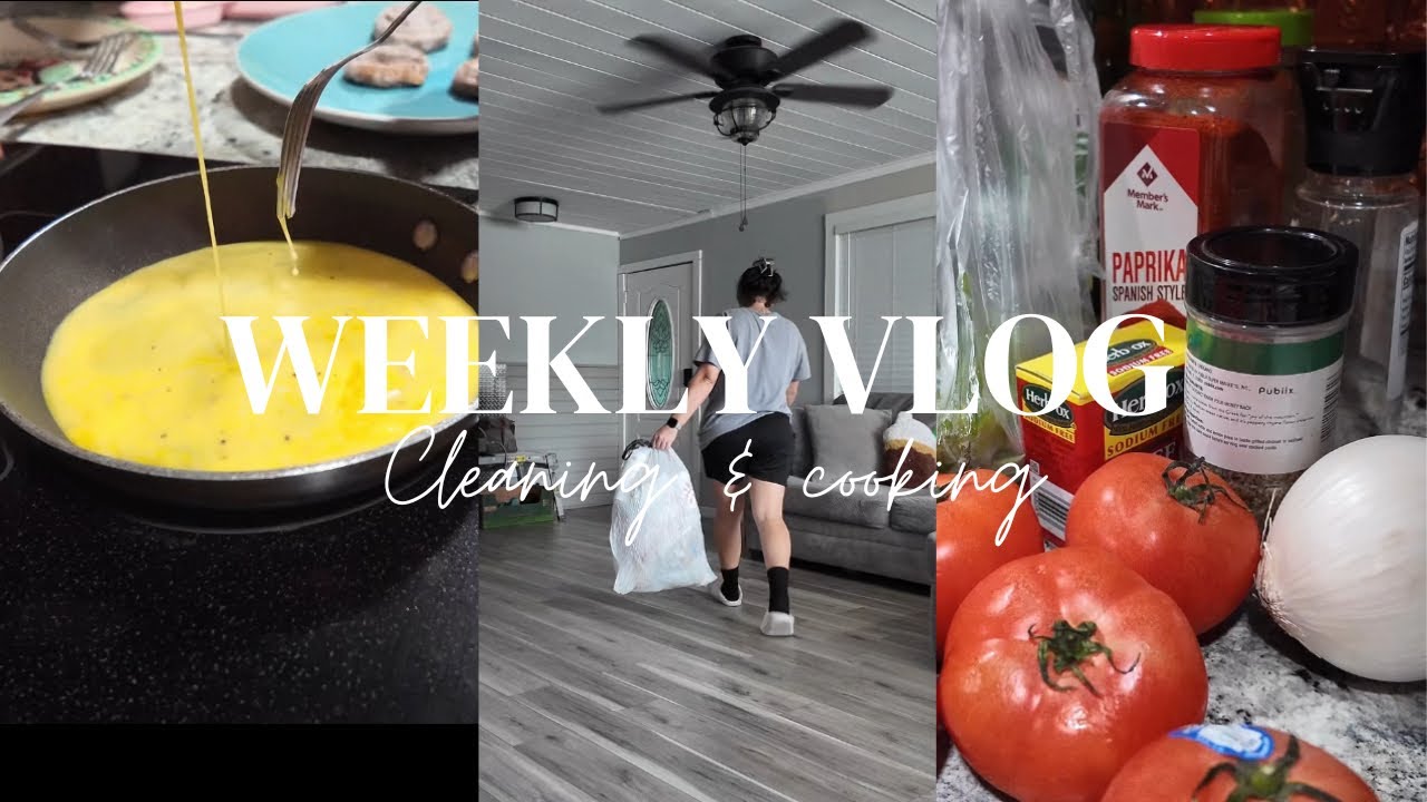 Weekly Vlog Cooking Cleaning Youtube