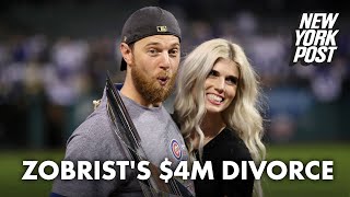 Ben Zobrist’s wife seeks $4M in divorce, he says she ‘coaxed’ him to return | New York Post