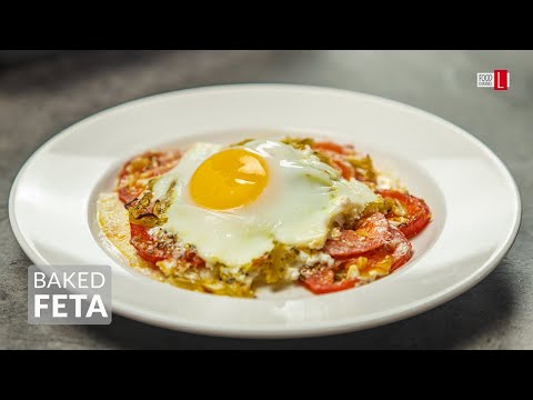 Baked Feta Eggs Recipe