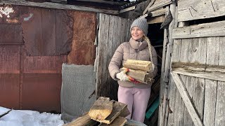 В ДЕРЕВНЕ БЕЗ ДЕЛА НЕ СИДИМ/ ПЛАНИРУЕМ ХОЗЯЙСТВО/РАЗБИРАЕМ САРАЙ