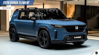 2026 Honda Element Revealed - The most innovative family SUV?