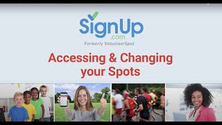 Accessing and Changing Your Spots (for Participants) [updated]