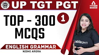 UP TGT PGT English Grammar | Top 300 MCQs | By Nidhi Arora