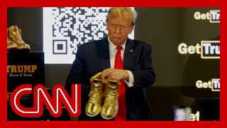 Trump unveils sneaker line. See what they look like