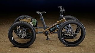 New eFlow 4 Wheel Hydrogen Fuel Cell Bike