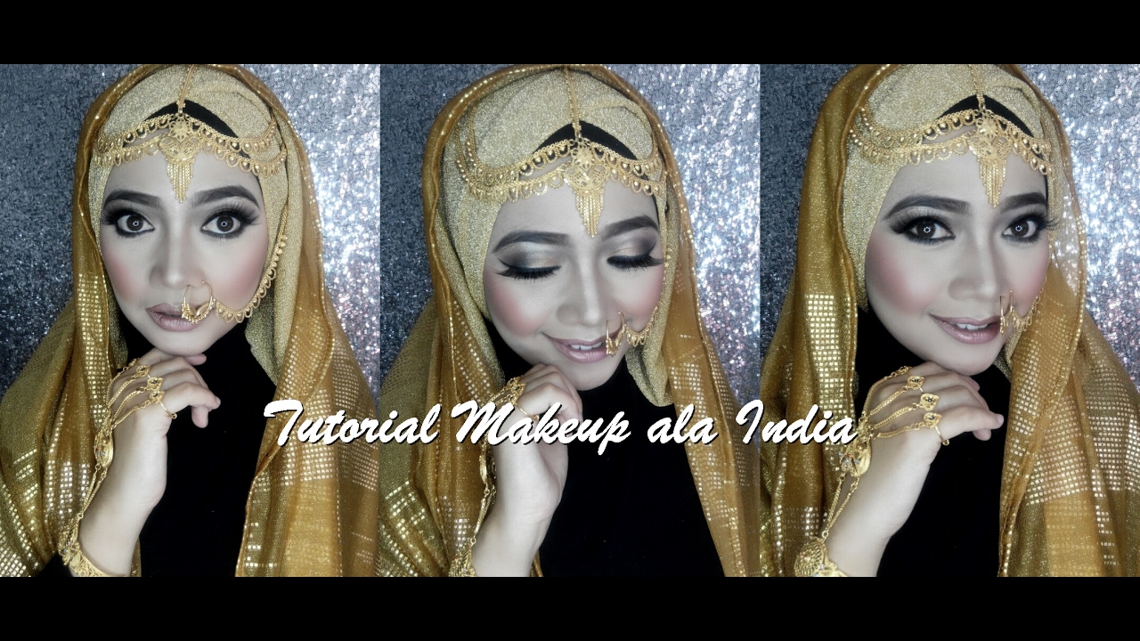 Tutorial Makeup Ala India Youtube