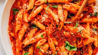 Easy Penne Arrabbiata | Minimalist Baker Recipes