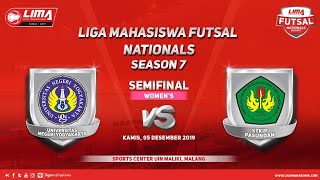 Semifinal Women's UNY vs STKIP Pas LIMA Futsal Nationals Season 7