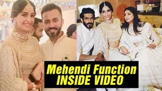 Inside Video Sonam Kapoor's Mehendi Ceremony | Bollywood Buzz