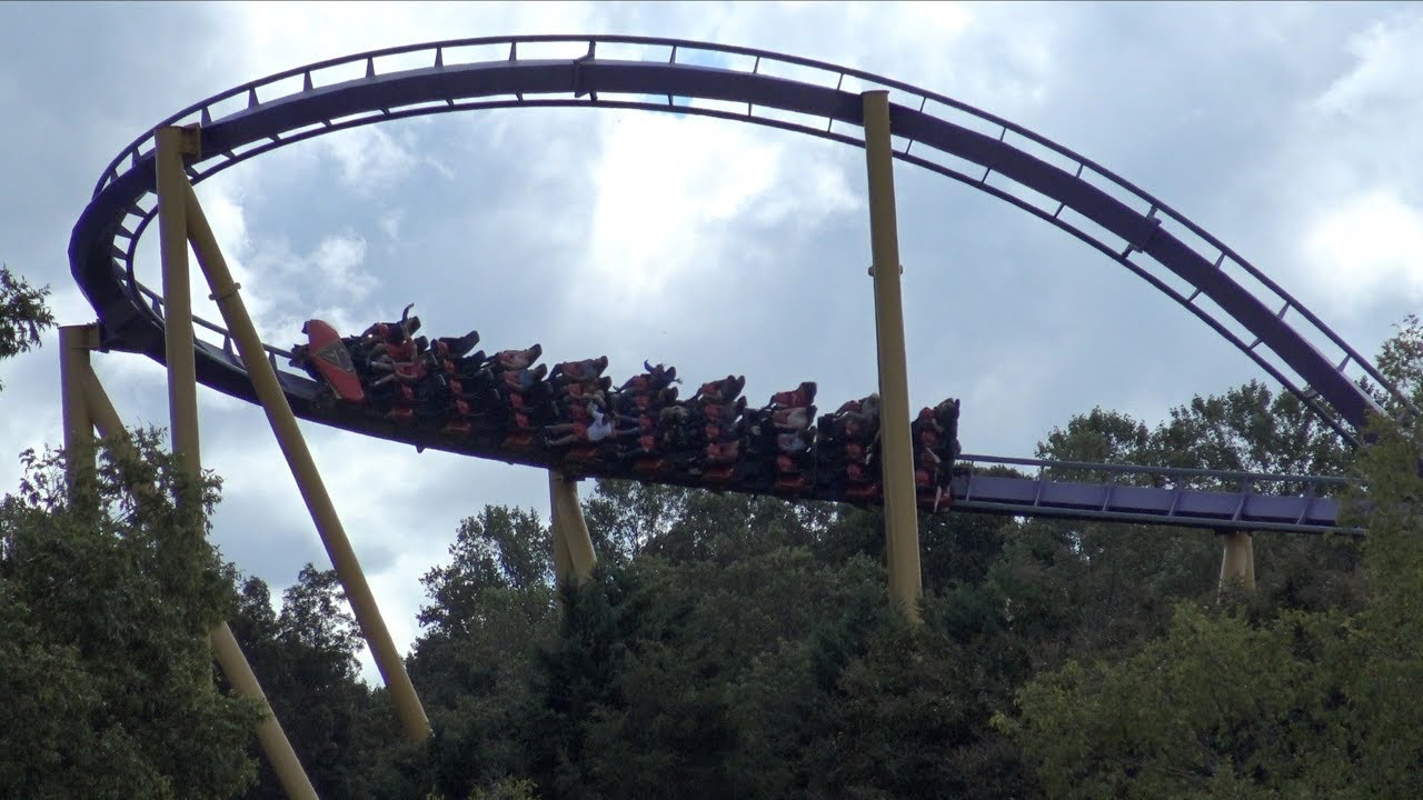 Apollo's Chariot 60fps HD Offride Footage Busch Gardens Williamsburg ...