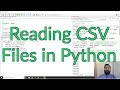 Reading CSV Files in Python