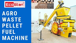 +91 8707870542 vijay@ecostan.com Pellet Briquette machine biocoal gulla biofuel sawdust machine