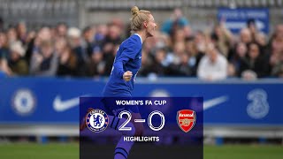 Chelsea v Arsenal (2-0) | Highlights | Women's FA Cup