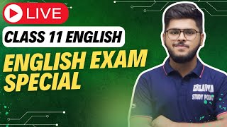 Class 11 English Exam unseen passage / Writing section and important tips / Answer writing 2025 Live