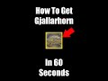 HOW TO GET THE GJALLARHORN CATALYST IN 60 SECONDS