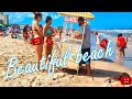 [4K] Walking Argentinian  BEACH Summer 2021 🏖️🏖️