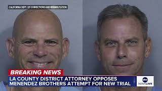 Menendez brothers case: DA asks court to deny their petition for new trial