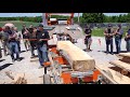 sawmill savvy minute what end of the log do you start milling ... wide end or narrow end