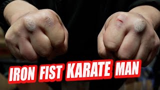 【Iron Fist Karate Man】Daily Training Routine at Home!!