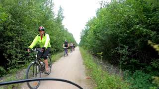 Haapsalu-Turba, Keila-Tallinn cycling timelapse