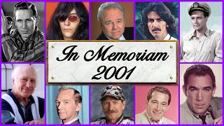 In Memoriam 2001: Famous Faces We Lost in 2001 | Legacy Memoriam