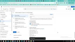 Creating a Google Cloud Dataproc Cluster