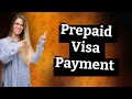 How do I pay with a prepaid Visa card on Amazon?