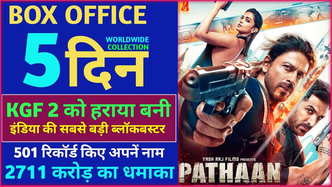 Pathaan Box Office Collection, Shahrukh Khan, Pathan Box Office ...