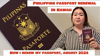 Philippine Passport Renewal in Oahu, Hawaii | How i Renew my Passport | Everything You Need to Know