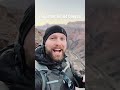 view from inside the grand canyon