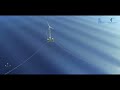 Floating offshore wind turbine platform simulation - ParaView PBR