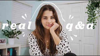a personal q&a | body insecurities, spirituality, goals