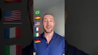 Polyglot Challenge - Minha voz quando falo alemão #Shorts