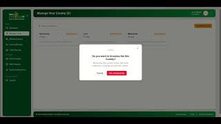 Manage County Module – Client Panel | Subscribe, Unsubscribe & Request County Access
