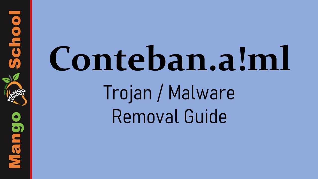 Conteban Trojan Removal [Trojan:Win32/Conteban.A!ml] - YouTube