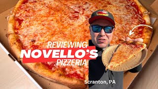 Novello’s Pizzeria in Scranton - Reviewing their NY Style Pizza