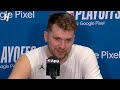 Luka Doncic talks kyrie & Game 5 Win vs Clippers, Postgame Interview